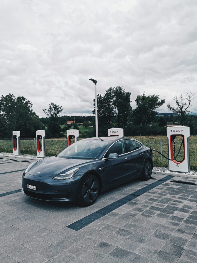 tesla superchargers